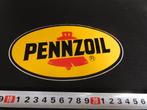 sticker PENNZOIL   olie  logo, Verzamelen, Ophalen, Zo goed als nieuw, Bedrijf of Vereniging