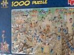 JAN VAN HAASTEREN PUZZEL DE MIDDELEEUWEN, Hobby en Vrije tijd, Denksport en Puzzels, Ophalen of Verzenden, Zo goed als nieuw