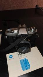 Minolta X-300 met MD Lens & Agfatronic Flitser, Ophalen, Gebruikt, Spiegelreflex, Minolta