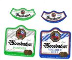 Bieretiketten Landbrauerei Scheuerer Moosbach Duitsland, Verzamelen, Ophalen of Verzenden, Nieuw, Glas of Glazen, Overige merken