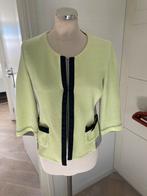 Jasje merk JUFFROUW JANSEN maat M groen met grijs, Kleding | Dames, Maat 38/40 (M), Ophalen of Verzenden, Zo goed als nieuw, Jasje