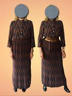 Mooie jurk van Ibana mt 38, Kleding | Dames, Maat 38/40 (M), Bruin, Ophalen of Verzenden, Zo goed als nieuw