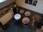 Drumstel - Tama Superstar - Scarlet fade, Muziek en Instrumenten, Drumstellen en Slagwerk, Ophalen, Gebruikt, Tama
