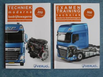  2x Techniek moderne bedrijfswagens - vrachtauto bus, camper beschikbaar voor biedingen
