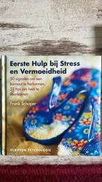 F. Schaper - Eerste Hulp bij Stress en Vermoeidheid, Ophalen of Verzenden, Zo goed als nieuw, F. Schaper