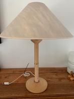 Vintage Herda Tafellamp hout jaren 70/80, Huis en Inrichting, Lampen | Tafellampen, Ophalen of Verzenden, Zo goed als nieuw, Hout