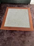 Gervasoni salontafel 120 x 120 cm natuursteen blad, Huis en Inrichting, Tafels | Salontafels, Ophalen, Zo goed als nieuw, 100 tot 150 cm