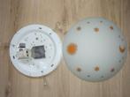 Plafondlamp oranje tinten. Diameter 30., Huis en Inrichting, Lampen | Plafondlampen, Ophalen, Zo goed als nieuw