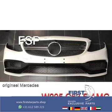 C205 C63 AMG Coupé Cabrio voorbumper compleet WIT Mercedes C beschikbaar voor biedingen