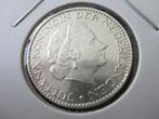 Gulden 1964, Postzegels en Munten, Munten | Nederland, 1 gulden, Koningin Juliana, Verzenden, Zilver