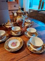 Gouden koffie/thee set soort limoges, Ophalen