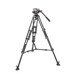 Manfrotto Statief 546B + MVH502A en remote, Ophalen of Verzenden, Gebruikt, Video
