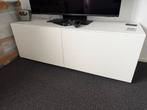 Ikea TV meubel - wit, Huis en Inrichting, Kasten | Televisiemeubels, Kunststof, 100 tot 150 cm, Ophalen of Verzenden, Zo goed als nieuw