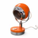 Vintage Oranje Herda Eyeball Bollamp Tafellamp - Jaren 60/70, Ophalen of Verzenden, Gebruikt, Metaal, Vintage