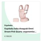 Ergobaby Omni Draagzak - Dream Pink Quartz - Goed als nieuw, Overige merken, Ophalen of Verzenden, Zo goed als nieuw, Buik, Rug of Zij