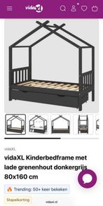 NIEUW IN DE DOOS! Peuterbed/bedhuisje van 80x160cm, Kinderen en Baby's, Kinderkamer | Bedden, Ophalen, Nieuw, 70 tot 85 cm, Lattenbodem