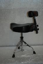 Tama Ergo rider kruk met rugleuning op 3 poot onderstel, Tama, Gebruikt, ., Drums of Percussie