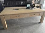 salontafel eiken - rechthoekig, Huis en Inrichting, Tafels | Salontafels, Ophalen, Gebruikt, 100 tot 150 cm, 50 tot 75 cm