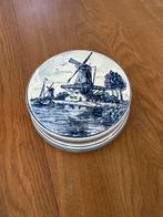 Delfts Blauw Potje Handgeschilderd, Antiek en Kunst, Antiek | Keramiek en Aardewerk, Ophalen