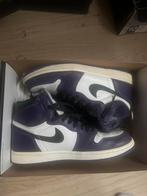 Jordan 1 Court Purple - Gedragen, maar netjes!, Ophalen, Gebruikt, Schoenen