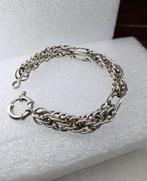 DIKKE zilveren 925 DESIGN armband, Ophalen, Zo goed als nieuw, Zilver, Zilver
