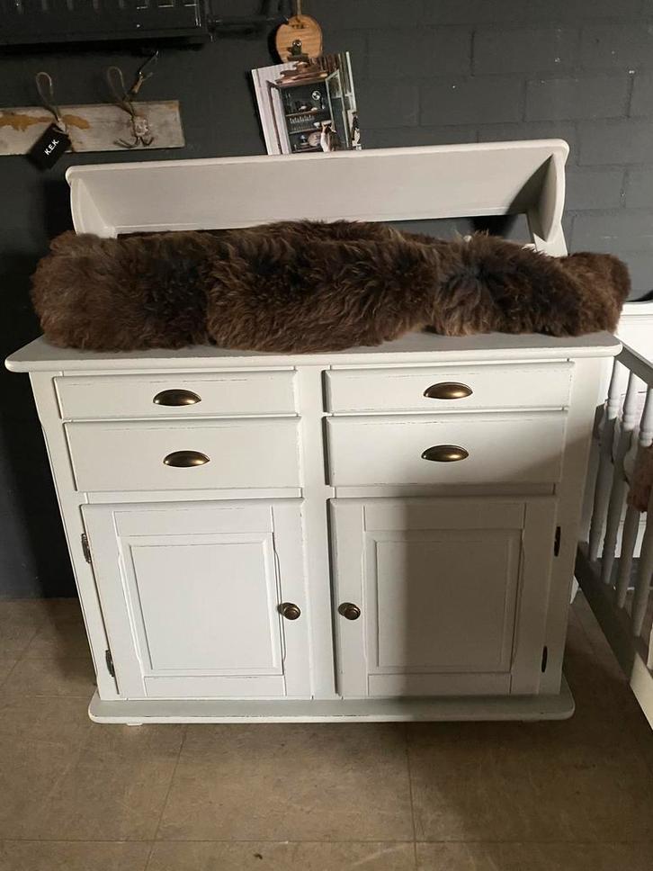 Brocante commode Juliette, Kinderen en Baby's, Kinderkamer | Commodes en Kasten, Zo goed als nieuw, 90 tot 105 cm, 100 cm of meer
