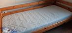 Flexa Grenen Bed, Ophalen, 85 tot 100 cm, Gebruikt, Matras