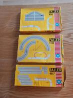 Faller ams baandelen enkelbaans met wissel, Overige merken, Gebruikt, Gelijkstroom of Wisselstroom, Brug, Tunnel of Gebouw
