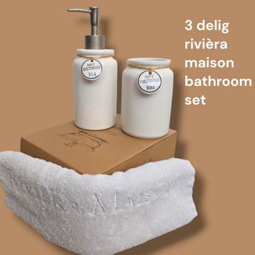 3 delig rivièra maison bathroom set beschikbaar voor biedingen