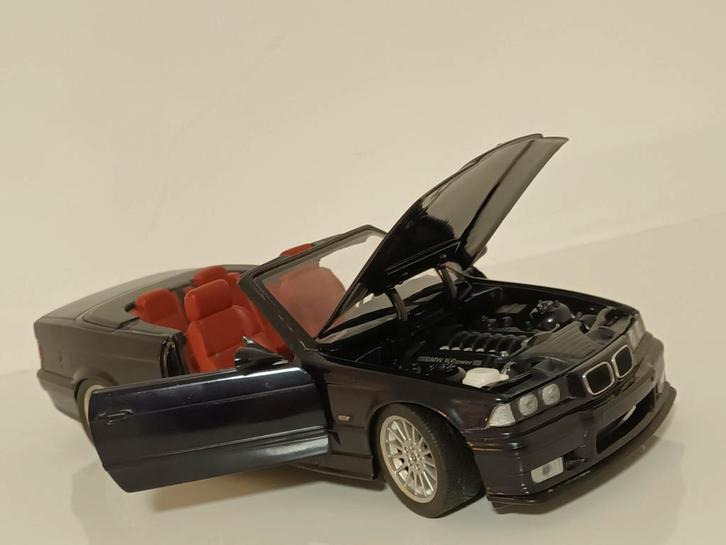 1:18 BMW E36 M3 cabriolet UT ombouw, Hobby en Vrije tijd, Modelauto's | 1:18, Zo goed als nieuw, UT Models, Ophalen