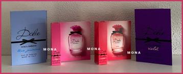 #2 Dolceset 4 parfum samples proefjes testers monsters beschikbaar voor biedingen