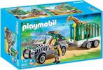 Playmobil 4855 Dierentransport met aanhanger, Ophalen of Verzenden, Gebruikt, Complete set