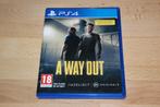 A Way Out (ps4), Spelcomputers en Games, Games | Sony PlayStation 4, Avontuur en Actie, Gebruikt, Vanaf 18 jaar, 2 spelers