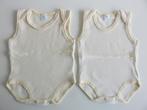 2 Hema lichtgele badstof rompertjes maat 62/68, Nacht- of Onderkleding, Gebruikt, Meisje, Ophalen of Verzenden