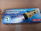 Multifunctional Flashlight zaklamp 20 voorraadMOET NU WEG!!!, Caravans en Kamperen, Zaklampen, Nieuw, Batterij