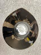 Fruitschaal zwart glas, Huis en Inrichting, Ophalen of Verzenden, Zo goed als nieuw, Rond, Glas