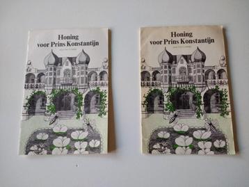 vintage boekje, Honing voor prins Konstantijn, 2 voor € 6,- beschikbaar voor biedingen