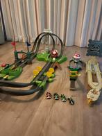 Mario Kart Hot Wheels Racebaan+extra’s - Sinterklaas Cadeau!, Kinderen en Baby's, Speelgoed | Racebanen, Ophalen, Racebaan, Zo goed als nieuw