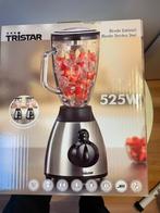 Tristar Blender (525W) RVS - 1.5L Glazen Kan, Witgoed en Apparatuur, Blenders, Ophalen of Verzenden, Nieuw, Blender