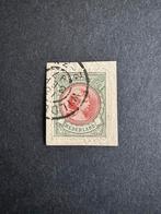 1896 Kon Wilh hangend haar NVPH nr 48 gestempeld, Postzegels en Munten, Postzegels | Nederland, T/m 1940, Verzenden, Gestempeld