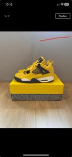 Air Jordan 4 Lightning Yellow, Nieuw, Ophalen of Verzenden, Sneakers of Gympen, Nike