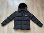 Winterjas+afritsb.capuchon, Malelions Sport (maat M) ZGAN, Kleding | Heren, Maat 48/50 (M), Malelions Sport, Zwart, Ophalen of Verzenden