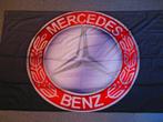 Mercedes-Benz VLAG 90 x 150 cm ,,ROOD,,, Ophalen of Verzenden