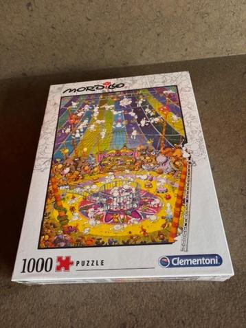 Nieuwe Clementoni Mordillo puzzel  'de show' - 1000 stuks beschikbaar voor biedingen