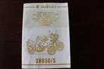 Suzuki SV650 S 1999 motorfiets handleiding owner's manual, Motoren, Handleidingen en Instructieboekjes, Ophalen of Verzenden, Suzuki