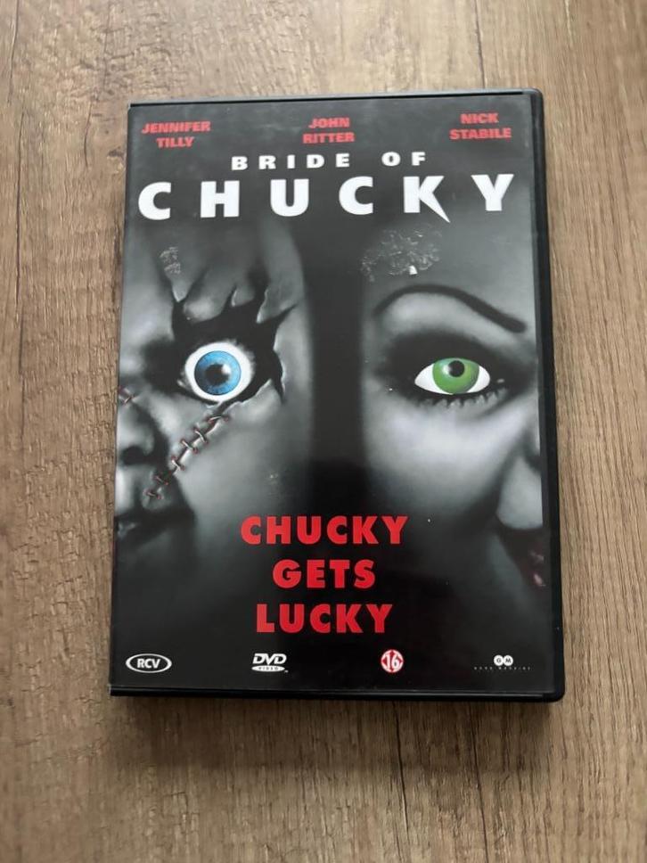diverse chucky childs play dvd's zoek uit, Cd's en Dvd's, Dvd's | Horror, Zo goed als nieuw, Overige genres, Vanaf 16 jaar, Ophalen of Verzenden