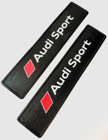 Audi Sport show kentekenplaten in carbon, NIEUW! UNIEK! beschikbaar voor biedingen