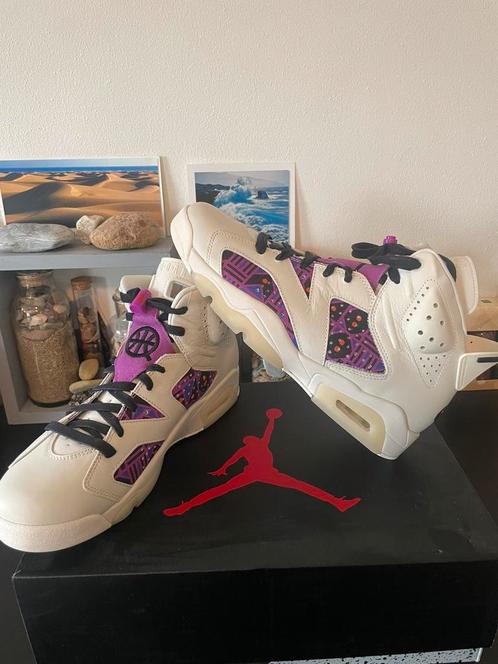 Nike Air Jordan 6 Retro Quai 54! Nieuw! Maat 43! OG All!!, Kleding | Heren, Schoenen, Nieuw, Sneakers of Gympen, Overige kleuren