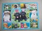 Puzzel - Puppy’s Honden - Ravensburger - 500 - zgan, Ophalen of Verzenden, 500 t/m 1500 stukjes, Zo goed als nieuw, Legpuzzel