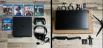 PlayStation 4 Setup + Monitor Setup, Ophalen, Zo goed als nieuw, Met 1 controller, Slim